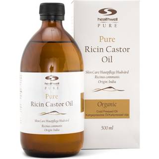 PURE Ricinus Castor olie ØKO, 500 ml