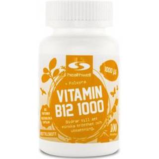 Vitamin B12 1000 Methyleret, 90 kapsler
