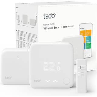 tado trådløs Smart Termostat V3+ startsæt ➞ På lager - klar til levering