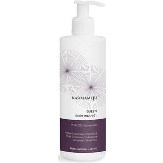 QUEEN Body Wash, kropsvask med duft af rosengeranie, lavendel og grape