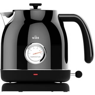 Witt Premium Retro kedel sort 1,5 liter 2400 watt