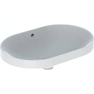 Geberit VariForm håndvask 60 cm elipseformet til nedfældning