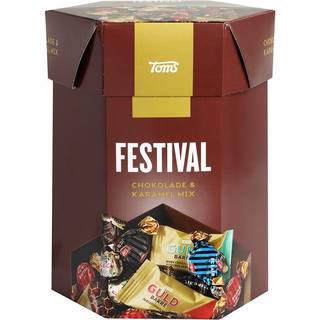 Toms Festival Mix 1,5 kg Guldbarre, skildpadder og guldkarameller