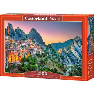 Sunrise over Castelmezzano, Puzzle 1500 Teile