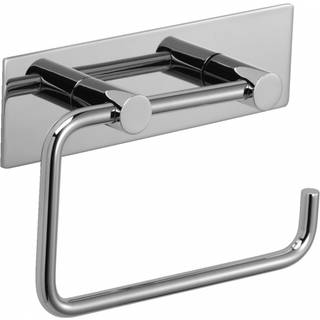 Saniscan Interio Home toiletpapirholder med bagplade, krom
