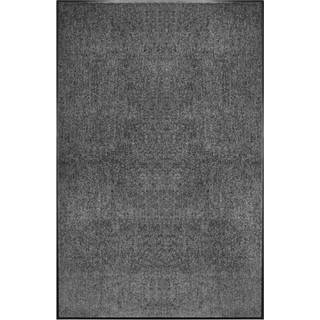 vaskbar dørmåtte 120x180 cm antracitgrå