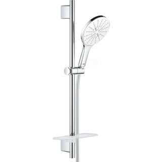 GROHE RSH SmAct150 håndbrssæt m håndbruser, Brsstang 600mm, Silverflex brslange 1.750mm