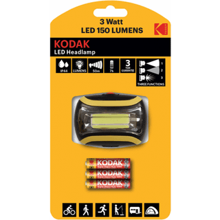 KODAK LED Headlamp - 150 Lumen