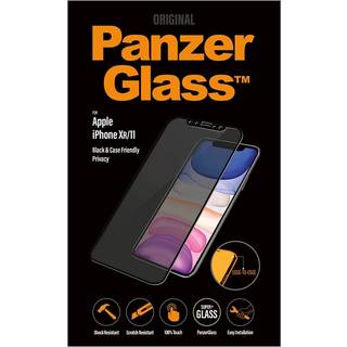 PanzerGlass Privacy CF iPhone XR / iPhone 11 Hærdet glas - Sort