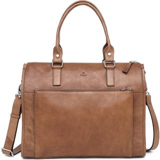 Adax Napoli Lulu arbejdstaske (COGNAC)