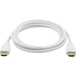 Kramer HDMI-kabel Fleksibelt C-MHM / MHM - Hvid 4,6 meter