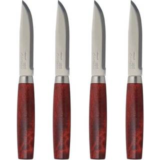 Morakniv Morakniv Classic Steak Knive 4-pak Rød