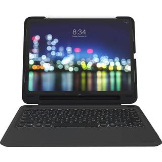 ZAGG Slim book go til iPad Pro 11", nordisk layout, sort