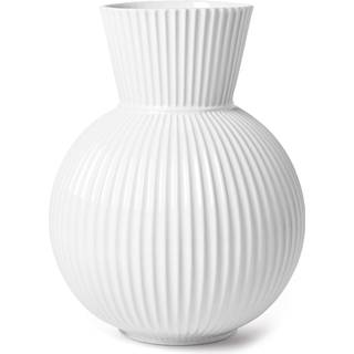 Lyngby Porcelæn Lyngby Tura vase hvid 34 cm