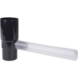 Plastmo vandudtag m/flexslange Ø75 sort 5258540