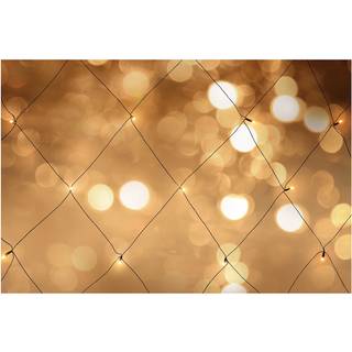 230V LED net lyskæde - Varm hvid - 120 x 150 cm