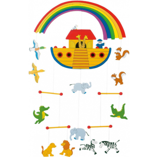 Noahs ark uro i træ til børn
