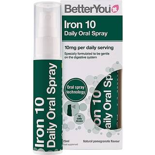 Iron 10 Daily Oral Spray (10mg), Granatæble - 25 ml.