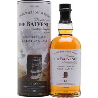 The Balvenie American Oak 12 Års Single Malt Scotch Whisky 43% 70 cl.