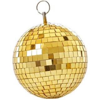 RICE Diskokugle i guld - 15 cm