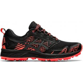 ASICS GEL-Fujisetsu 3 G-TX Trail Running Shoe Women - Black, Red, Size 4 - black