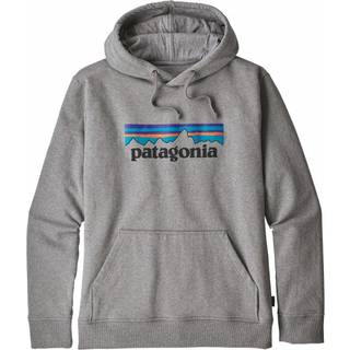 Patagonia P-6 Logo Uprisal Hoody Hoodie Herrer størrelse XXL farve grå