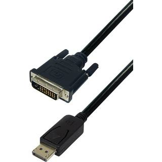 Displayport til DVI kabel - 2 m