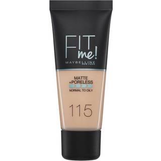 Maybelline Fit Me Matte & Poreless Foundation 115 Ivory - 30 ml