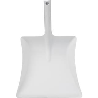 Fejebakke i metal, hvid, 24 cm