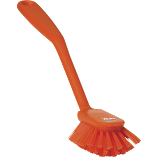 Vikan Opvaskebørste m/skrabekant 280 mm Medium Orange (42377)