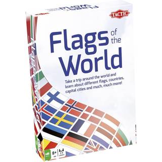 Verdens Lande Og Flag (Flagspillet) - Tactic - Fra 8 år.
