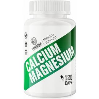 Calcium Magnesium, 120 kapsler, Swedish Supplements