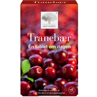 Tranebærpillen New Nordic - 30 tabletter