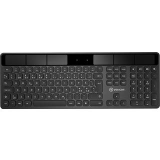 Voxicon Solar Wireless Keyboard S02wl - Stilfuldt Trådløst Tastatur Med Solenergi Trådløs Nordisk