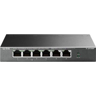 TL-SF1006P, Fast Ethernet (10/100), Strøm over Ethernet (PoE)