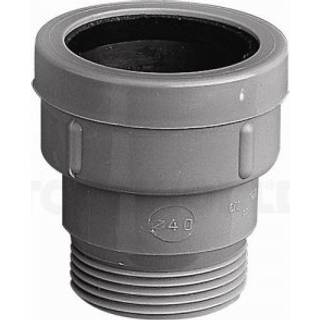 Purus ovegangsnippel til MaxiFlex, 1.1/4" - 40 mm
