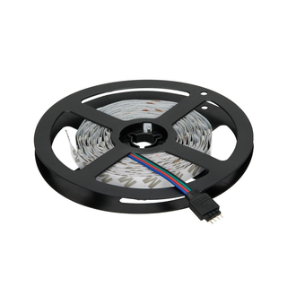 10 meter (2x5 meter), 12 volt, 48 watt, IP65, RGB LED strip - KOMPLET SÆT - 2x5 m Strips + RF Controller 17 + strømforsyning