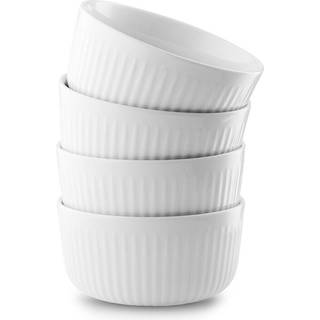 Eva Trio Legio Nova skåle hvid 4 stk. Ø12 cm