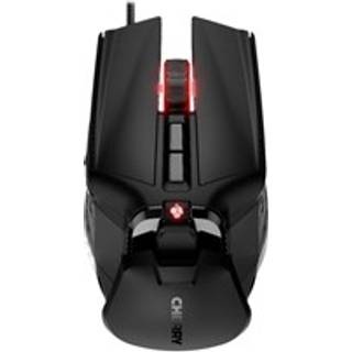 Cherry MC 9620 FPS - Mus - Optisk - 9 knapper - Sort