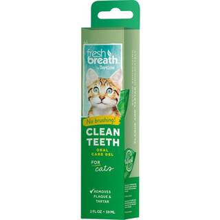TropiClean Clean Teeth Oral Care Gel för Katt - 59 ml