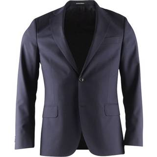 Oscar Jacobson Edmund Wool Blazer Blue