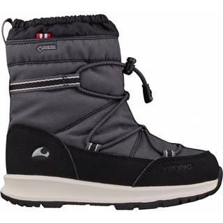 Viking Oksval GTX Kids Vinterstøvler Børn - Black/Charcoal / 28