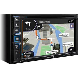 Alpine INE-W611D 2-DIN multimedia station med navi