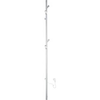 Smedbo DRY håndklædetørrer med knager, poleret rustfrit stål - 115 x 1700 mm