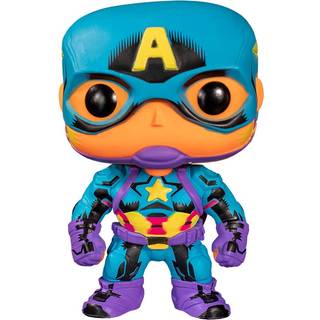 "Funko Pop Marvel Captain America (Blacklight)"