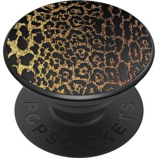 PopSockets PopGrip LUXE Embossed Metal Leopard