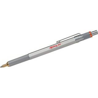 Rotring rOtring 800 kuglepen | Mellempunkt | Sort blæk | Sølv tønde | Genopfyldning