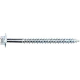 NKT byggeskrue FZB 6kt m/flange 6×60, 100stk