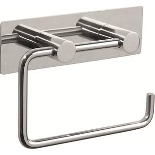 Saniscan Interio Home toiletpapirholder m/bagplade, rustfrit stål