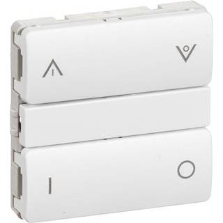 LK IHC Wireless FUGA batteritryk 4 slutte 1 modul, hvid